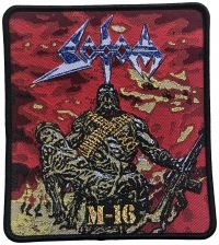 Sodom - Patch M-16 Black Border (12,4 X  11 in der Gruppe MERCHANDISE / Stoffaufnäher / Heavy Metal bei Bengans Skivbutik AB (5562696)