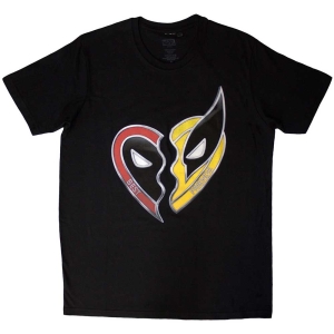 Marvel - Deadpool Best Friends Bl T-Shirt in der Gruppe MERCHANDISE / T-shirt / Film-Musikal bei Bengans Skivbutik AB (5562861r)