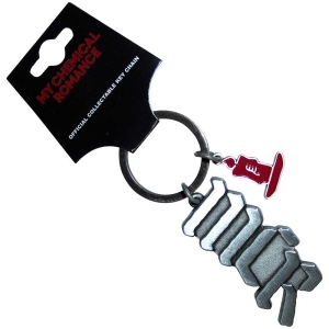 My Chemical Romance - Mcr Logo Candle Charm Keychain in der Gruppe MERCHANDISE / Merch / Pop-Rock bei Bengans Skivbutik AB (5562885)