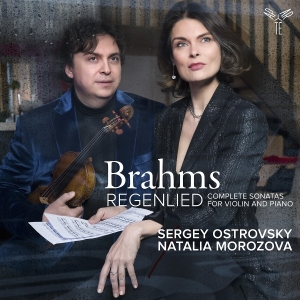 Sergey Ostrovsky & Natalia Morozova - Brahms: Regenlied (Sonatas For Violin And Piano) in der Gruppe Övrigt /  bei Bengans Skivbutik AB (5562913)