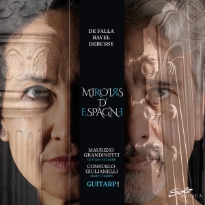 Guitarp Duo - Debussy, Falla & Ravel: Miroirs DâE in der Gruppe UNSERE TIPPS / Freitagsveröffentlichungen / Fredag den 11:e oktober 2024 bei Bengans Skivbutik AB (5562945)