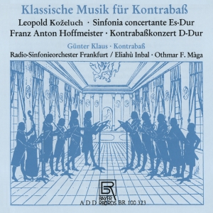 Kozeluch/Hoffmeister - Concertos For Double Bass By Kozelu in der Gruppe CD / Klassiskt bei Bengans Skivbutik AB (5562982)
