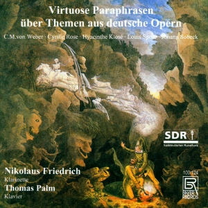 Carl Maria Von Weber Cyrille Rose - Virtuoso Paraphrases Of German Oper in der Gruppe CD / Klassiskt bei Bengans Skivbutik AB (5562992)