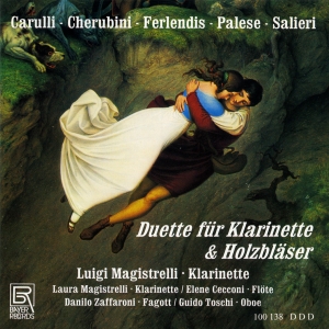 Girolamo Salieri Luigi Cherubini - Duets For Clarinet & Woodwinds - Wo in der Gruppe CD / Klassiskt bei Bengans Skivbutik AB (5562993)
