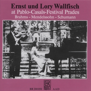 Brahms/Mendelssohn/Schumann - Duo Wallfisch At Prades Festival in der Gruppe CD / Klassiskt bei Bengans Skivbutik AB (5563009)