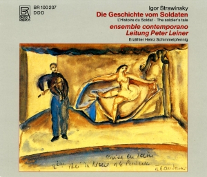 Igor Strawinsky - Igor Stravinsky: The Soldier's Tale in der Gruppe CD / Klassiskt bei Bengans Skivbutik AB (5563022)