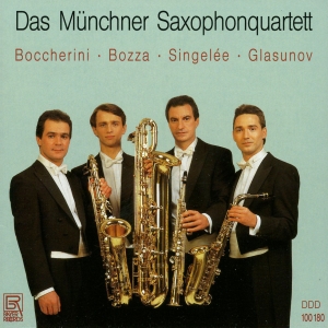 Luigi Boccherini Eugène Bozza Jea - The Munich Saxophone Quartet Plays in der Gruppe CD / Klassiskt bei Bengans Skivbutik AB (5563024)
