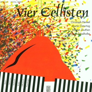Franz Danzi Alexandre Tansmann Wo - Four Cellists in der Gruppe CD / Klassiskt bei Bengans Skivbutik AB (5563040)