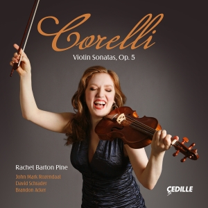 Rachel Barton Pine - Corelli: Violin Sonatas, Op. 5 in der Gruppe UNSERE TIPPS / Freitagsveröffentlichungen / Fredag den 4:e oktober 2024 bei Bengans Skivbutik AB (5563060)