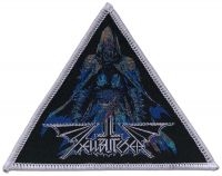 Hellbutcher - Patch 1St Album Cut Out  (7,3 X  9, in der Gruppe MERCHANDISE / Stoffaufnäher / Heavy Metal bei Bengans Skivbutik AB (5563132)