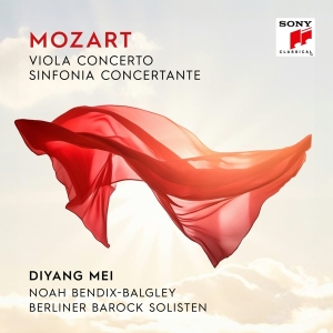 Berliner Barock Solisten & Diyang Mei & Noah Bendix-Bagley - Mozart: Viola Concerto & Sinfonia Concertante in der Gruppe Övrigt / bei Bengans Skivbutik AB (5563157)