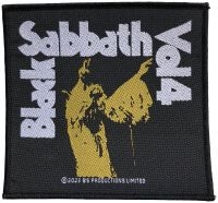 Black Sabbath - Patch Vol 4  (9,5 X 10 Cm) in der Gruppe MERCHANDISE / Stoffaufnäher / Heavy Metal bei Bengans Skivbutik AB (5563247)