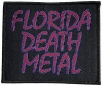 Florida Death Metal - Patch Florida Death Metal  (8,5 X in der Gruppe MERCHANDISE / Stoffaufnäher / Heavy Metal bei Bengans Skivbutik AB (5563250)