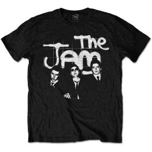 The Jam - B&W Group Shot Uni Bl T-Shirt in der Gruppe MERCHANDISE / T-shirt / Pop-Rock bei Bengans Skivbutik AB (5563405r)
