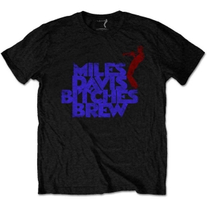 Miles Davis - Bitches Brew Vintage Uni Bl T-Shirt in der Gruppe MERCHANDISE / T-shirt / Jazz bei Bengans Skivbutik AB (5563413r)
