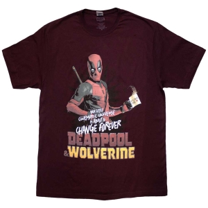 Marvel - Deadpool & Wolverine Change.. Black T-Shirt in der Gruppe MERCHANDISE / T-shirt / Film-Musikal bei Bengans Skivbutik AB (5563434r)