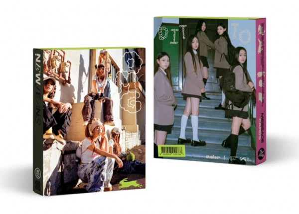 NewJeans - (OMG)(Message Card Random Ver.) in der Gruppe CD / K-Pop bei Bengans Skivbutik AB (5563746)