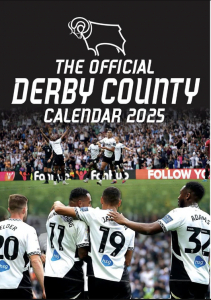 Derby County Fc  - 2025 A3 Calendar in der Gruppe UNSERE TIPPS / Freitagsveröffentlichungen / Freitag den 1 November 2024 bei Bengans Skivbutik AB (5563796)