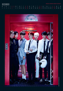 Bts - 2025 A3 Deluxe Calendar in der Gruppe MERCHANDISE /  /  bei Bengans Skivbutik AB (5563839)