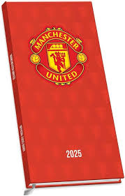 Manchester United Fc - 2025 Slim Diary in der Gruppe MERCH / Kalender 2025 / Calendars League bei Bengans Skivbutik AB (5563849)