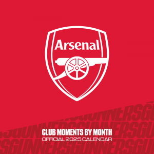 Arsenal Fc - Legends 2025 Square Calendar in der Gruppe MERCHANDISE / Merch / Sport bei Bengans Skivbutik AB (5563864)