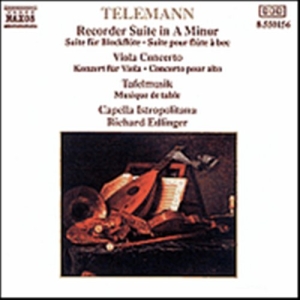 Telemann Georg Philipp - Recorder Suite in der Gruppe CD bei Bengans Skivbutik AB (556387)