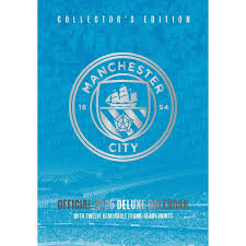 Manchester City Fc  - 2025 A3 Deluxe Calendar in der Gruppe MERCH / Kalender 2025 / Calendars League bei Bengans Skivbutik AB (5563876)