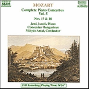 Mozart Wolfgang Amadeus - Complete Piano Concertos Vol 5 in der Gruppe CD / Klassiskt bei Bengans Skivbutik AB (556413)