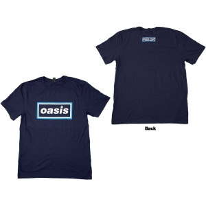 Oasis - Maine Road Event Logo Navy T-Shirt in der Gruppe MERCHANDISE / T-shirt / Pop-Rock bei Bengans Skivbutik AB (5564211r)