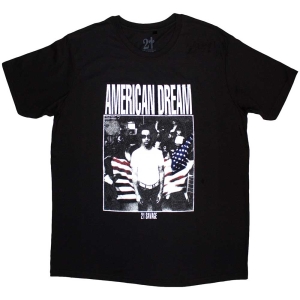 21 Savage - American Dream Uni Bl T-Shirt (2XL) in der Gruppe MERCHANDISE / T-shirt / Hip Hop-Rap bei Bengans Skivbutik AB (5564266)