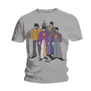 Beatles - Submarine Uni Grey T-Shirt in der Gruppe MERCHANDISE / T-shirt / Pop-Rock bei Bengans Skivbutik AB (5564326r)