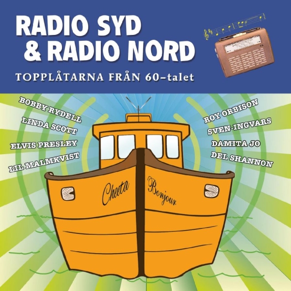 Various Artists - Radio Syd & Radio Nord in der Gruppe CD / Bestseller bei Bengans Skivbutik AB (5564475)