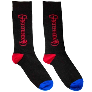 Grateful Dead - Vertical Mono Logo Bl Socks (Eu 39-45) in der Gruppe MERCHANDISE /  /  bei Bengans Skivbutik AB (5564500)