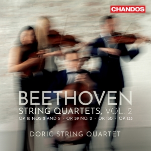 Doric String Quartet - Beethoven: String Quartets, Vol. 2 in der Gruppe CD bei Bengans Skivbutik AB (5565195)