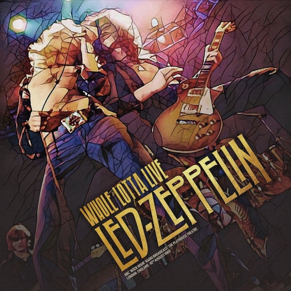 Led Zeppelin - Whole Lotta Live (Yellow Vinyl Lp) in der Gruppe VINYL / Hårdrock bei Bengans Skivbutik AB (5565397)