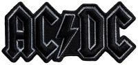 Ac/Dc - Patch Black Logo (4,3 X 10,2 Cm) in der Gruppe MERCHANDISE / Stoffaufnäher / Heavy Metal bei Bengans Skivbutik AB (5565556)