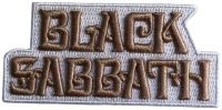 Black Sabbath - Patch Text Logo Red (4,5 X 9,4 Cm) in der Gruppe MERCHANDISE / Stoffaufnäher / Heavy Metal bei Bengans Skivbutik AB (5565562)