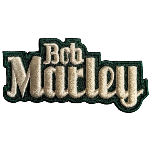 Bob Marley - Text Logo Woven Patch in der Gruppe MERCHANDISE / Merch / Reggae bei Bengans Skivbutik AB (5565567)