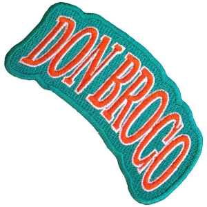Don Broco - Orange Logo Woven Patch in der Gruppe MERCHANDISE / Merch / Hårdrock bei Bengans Skivbutik AB (5565570)