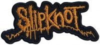 Slipknot - Patch Orange Logo (9,8 X 4,3 Cm) in der Gruppe MERCHANDISE / Stoffaufnäher / Heavy Metal bei Bengans Skivbutik AB (5565603)