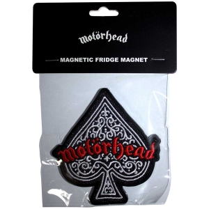 Motorhead - Ace Of Spades Patch Magnet in der Gruppe MERCHANDISE / Merch / Hårdrock bei Bengans Skivbutik AB (5565628)