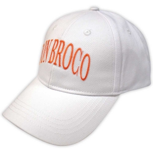 Don Broco - Orange Logo Wht Baseball Cap in der Gruppe MERCHANDISE / Merch / Hårdrock bei Bengans Skivbutik AB (5565633)