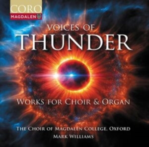 The Choir Of Magdalen College Oxfo - Voices Of Thunder - Music For Choir in der Gruppe CD bei Bengans Skivbutik AB (5565730)