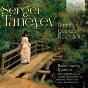 Rasumowsky Quartet - Taneyev: String Quartets Nos. 1 & 4 in der Gruppe CD bei Bengans Skivbutik AB (5565762)