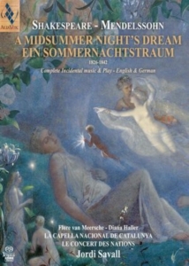  Jordi Savall La Capella Nacional - Mendelssohn: A Midsummer Night's Dr in der Gruppe UNSERE TIPPS / Freitagsveröffentlichungen / Freitag den 1 November 2024 bei Bengans Skivbutik AB (5565766)