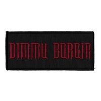 Dimmu Borgir - Patch - Logo (Red) in der Gruppe MERCHANDISE / Stoffaufnäher / Heavy Metal bei Bengans Skivbutik AB (5565851)