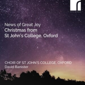 The Choir Of St John's College Oxf - News Of Great Joy - Christmas From in der Gruppe UNSERE TIPPS / Freitagsveröffentlichungen / Freitag den 1 November 2024 bei Bengans Skivbutik AB (5565917)