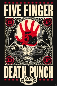 Five Finger Death Punch - Knucklehead Poster 91,5 X 61 Cm in der Gruppe MERCHANDISE / Poster / bei Bengans Skivbutik AB (5566024)