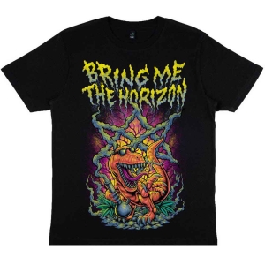 Bring Me The Horizon - Smoking Dinosaur Uni Bl T-Shirt in der Gruppe MERCHANDISE / T-shirt / Hårdrock bei Bengans Skivbutik AB (5566142r)