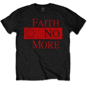 Faith No More - Classic New Logo Star Uni Bl T-Shirt in der Gruppe MERCHANDISE / T-shirt / Hårdrock bei Bengans Skivbutik AB (5566331r)